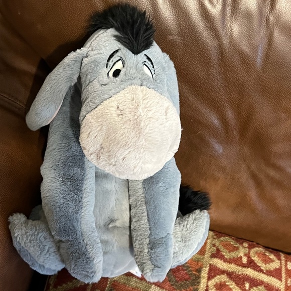 17” Disney Store Eeyore Winnie The Pooh Friend Stuffed Plush Animal - Picture 2 of 11